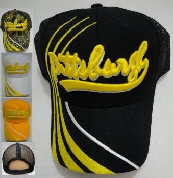 Pittsburgh Summer Mesh Ball Cap